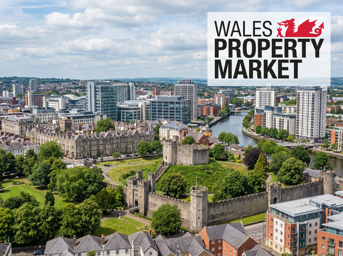 Cardiff cityscape representing Wales property surveying coverage